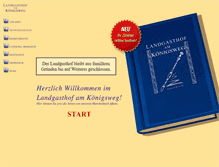 Tablet Screenshot of landgasthof.com